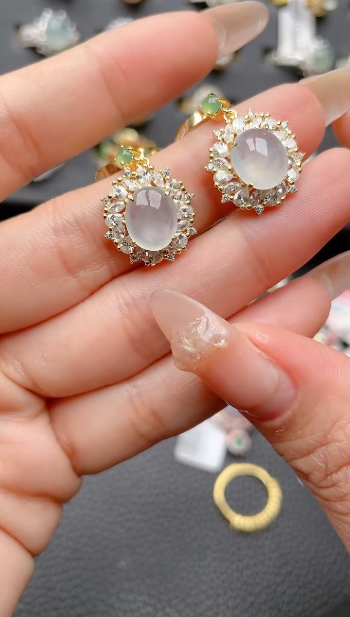【闪购商品】翡翠戒指银S925镶嵌2222222222  81