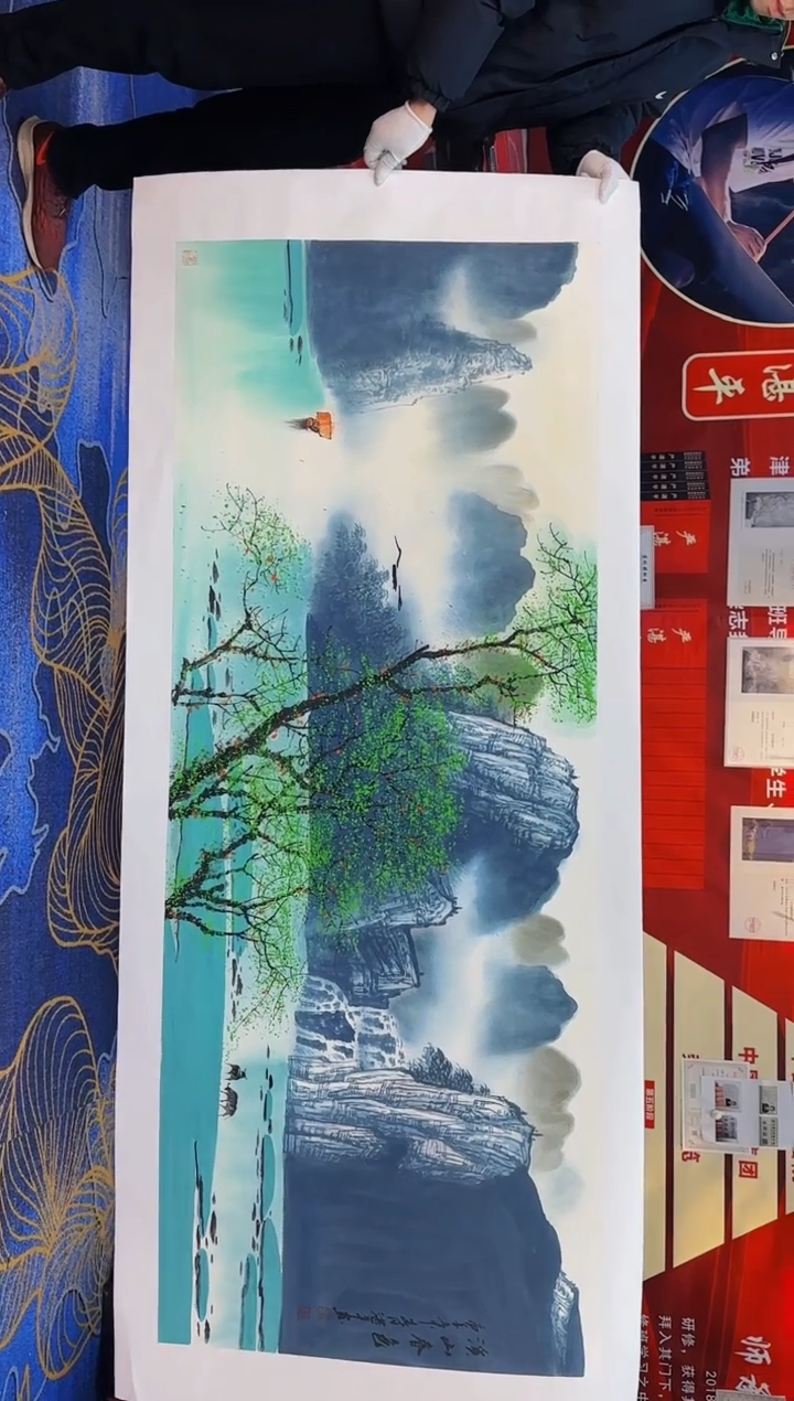 【闪购商品】国画手绘国画山水花鸟作品