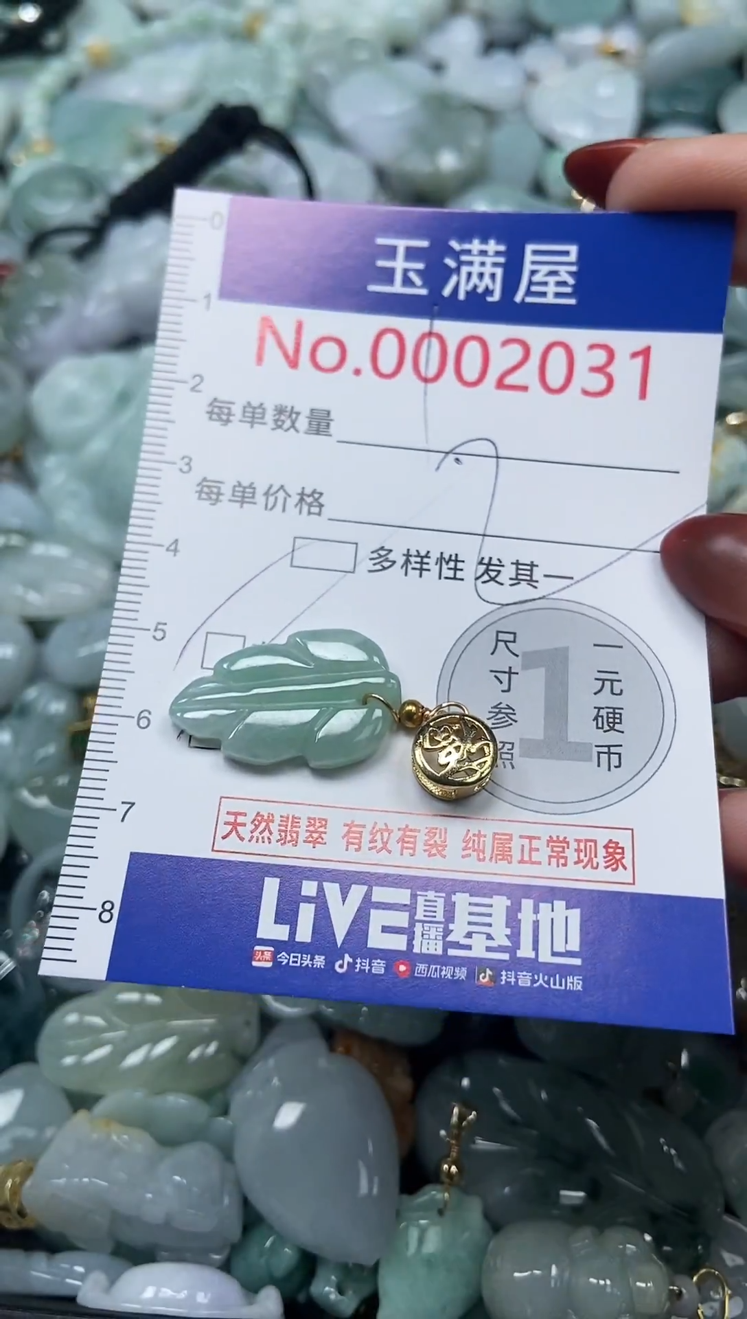 颈饰未镶嵌翡翠2031