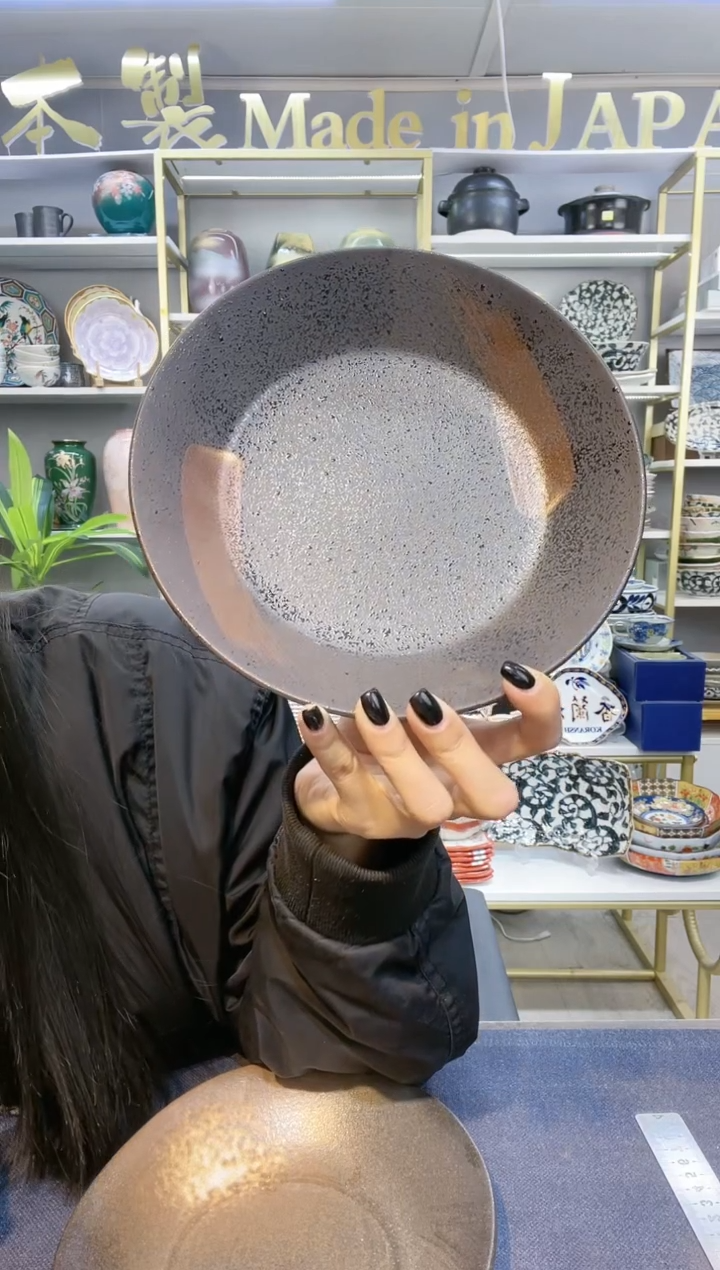 【闪购商品】碗粗陶20.5深盘一只装