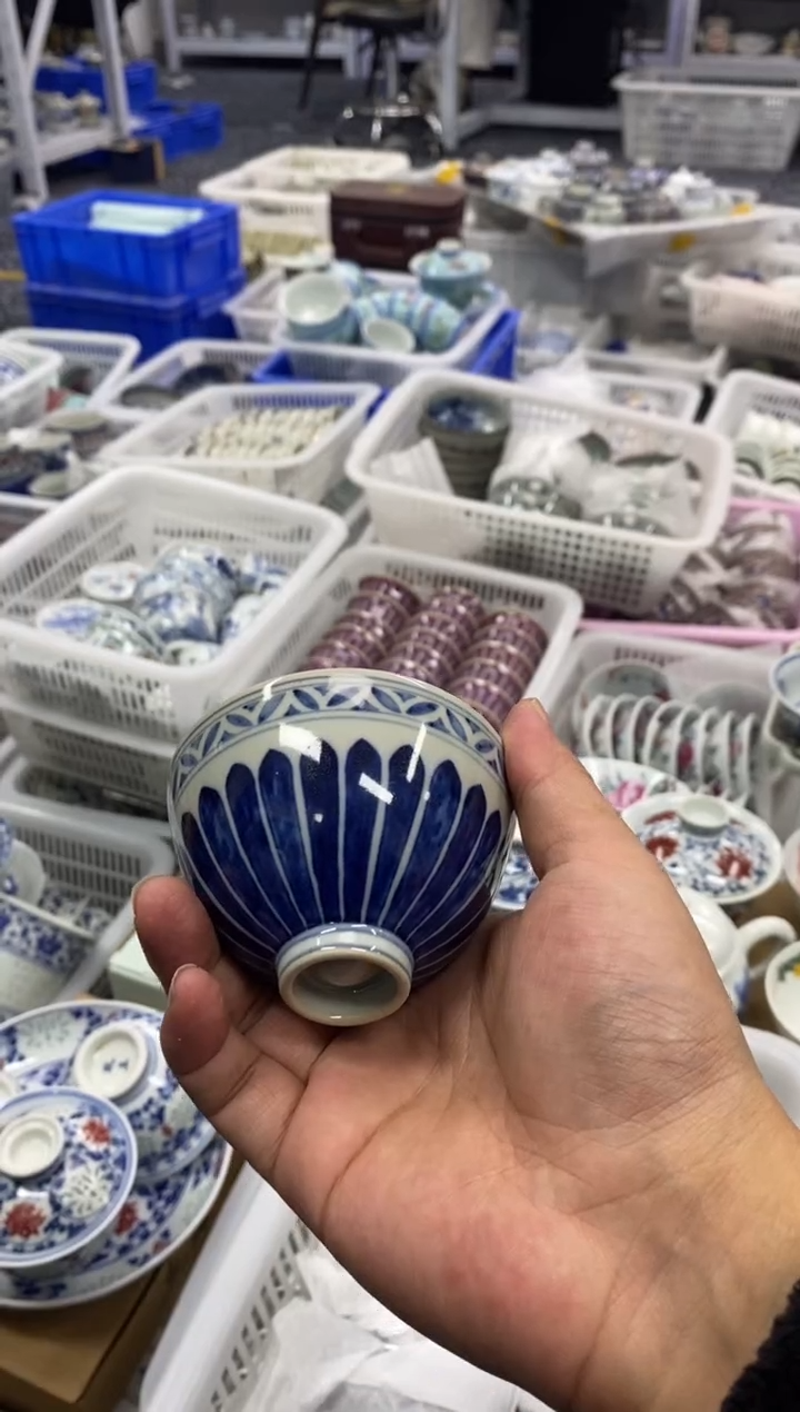 摆件陶景德陶瓷茶具容量约80