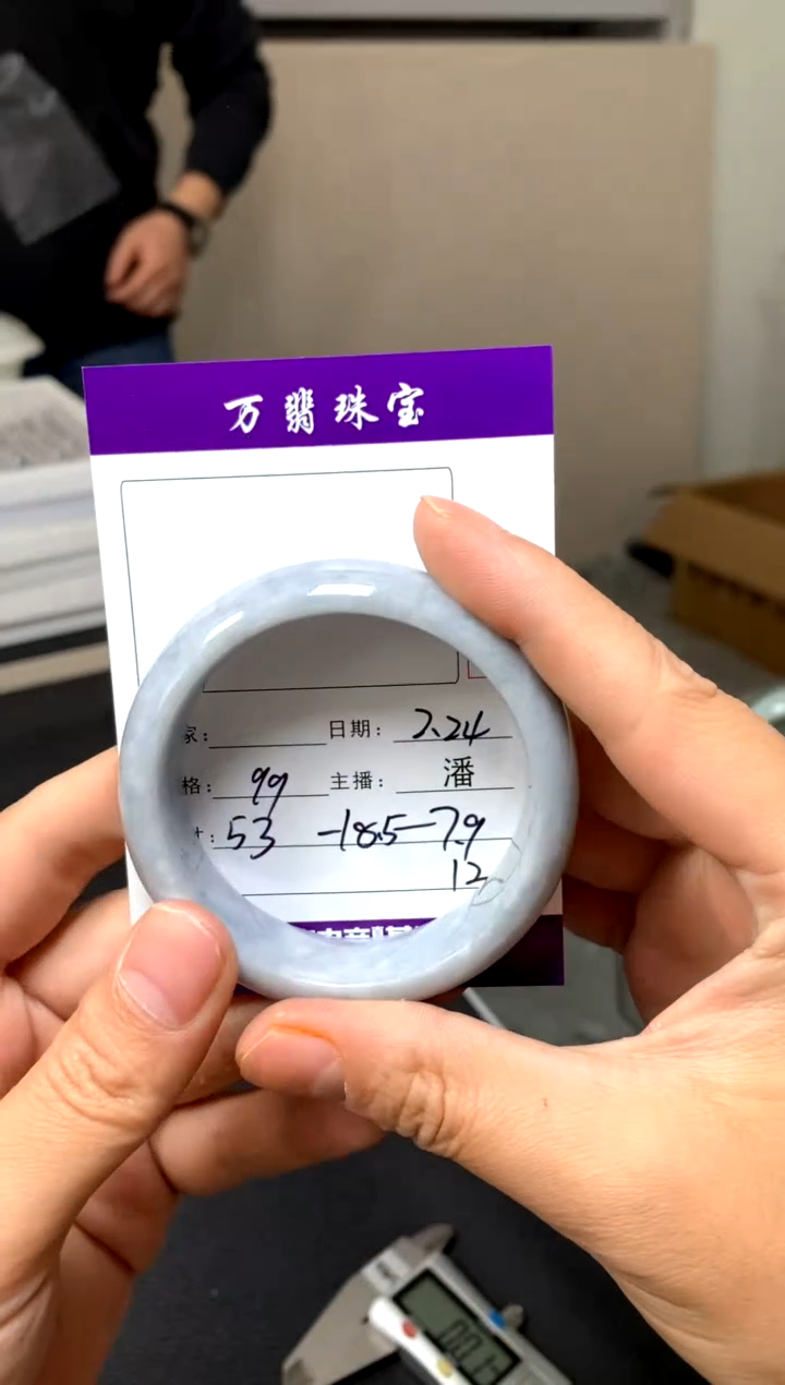 【闪购商品】翡翠手镯未镶嵌潘12