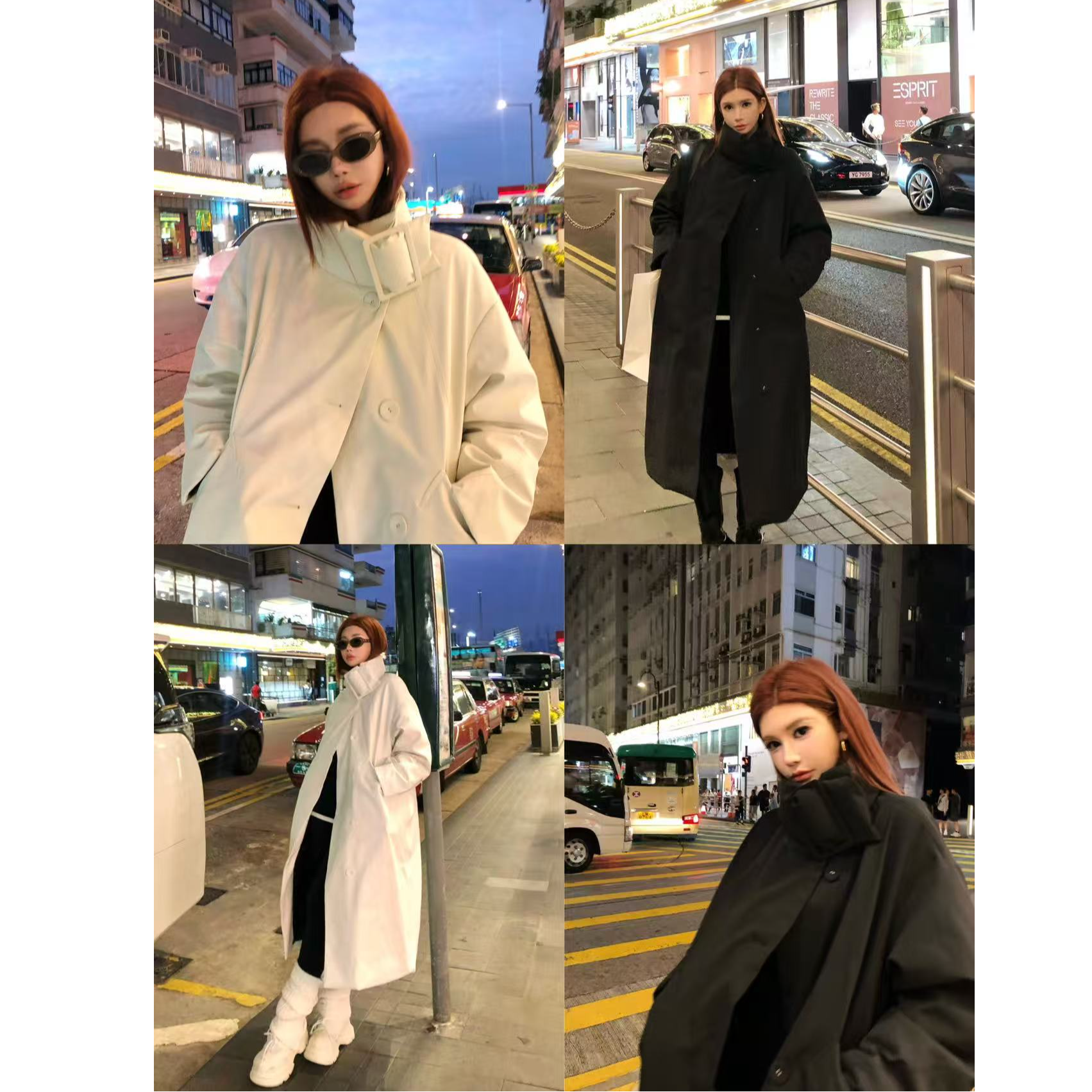 婉君【伦敦街头】新国标90白鸭绒冬季长款风衣羽绒服LWJ25D4C3584