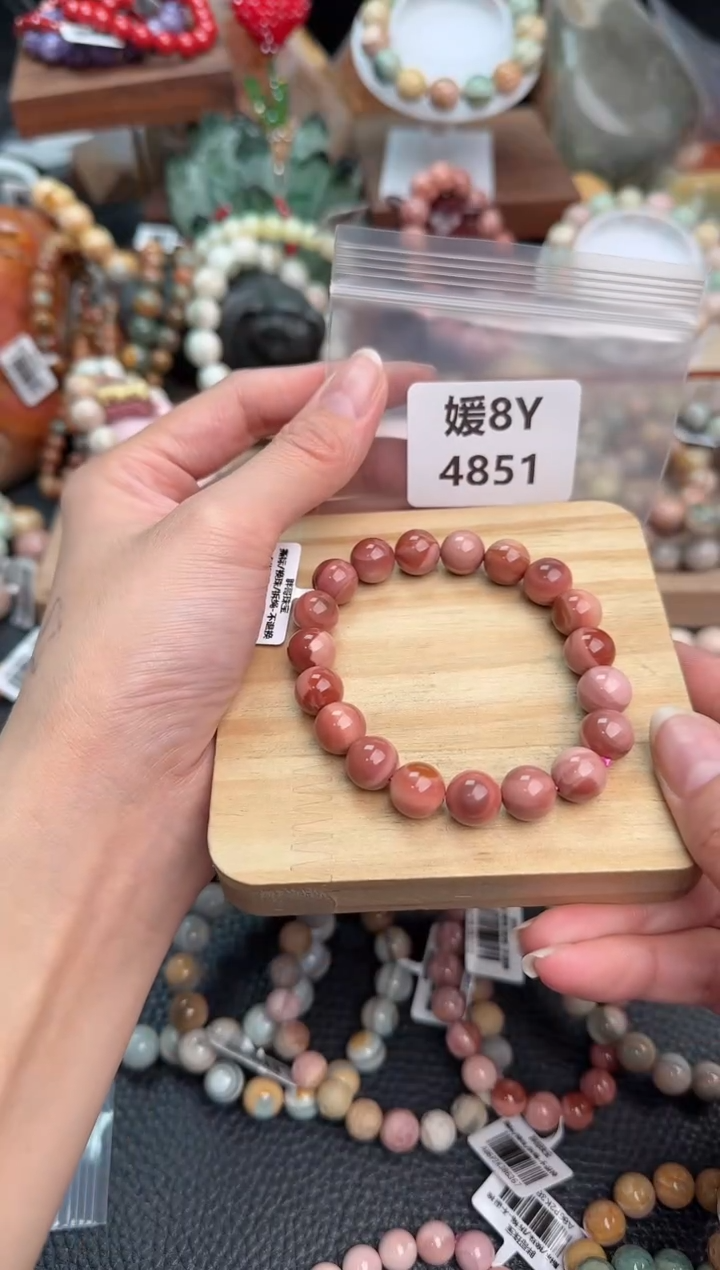 【闪购商品】石英质玉手链未镶嵌8Y4851