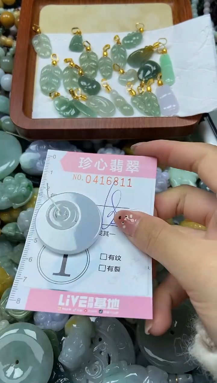 颈饰未镶嵌翡翠闪购0416811