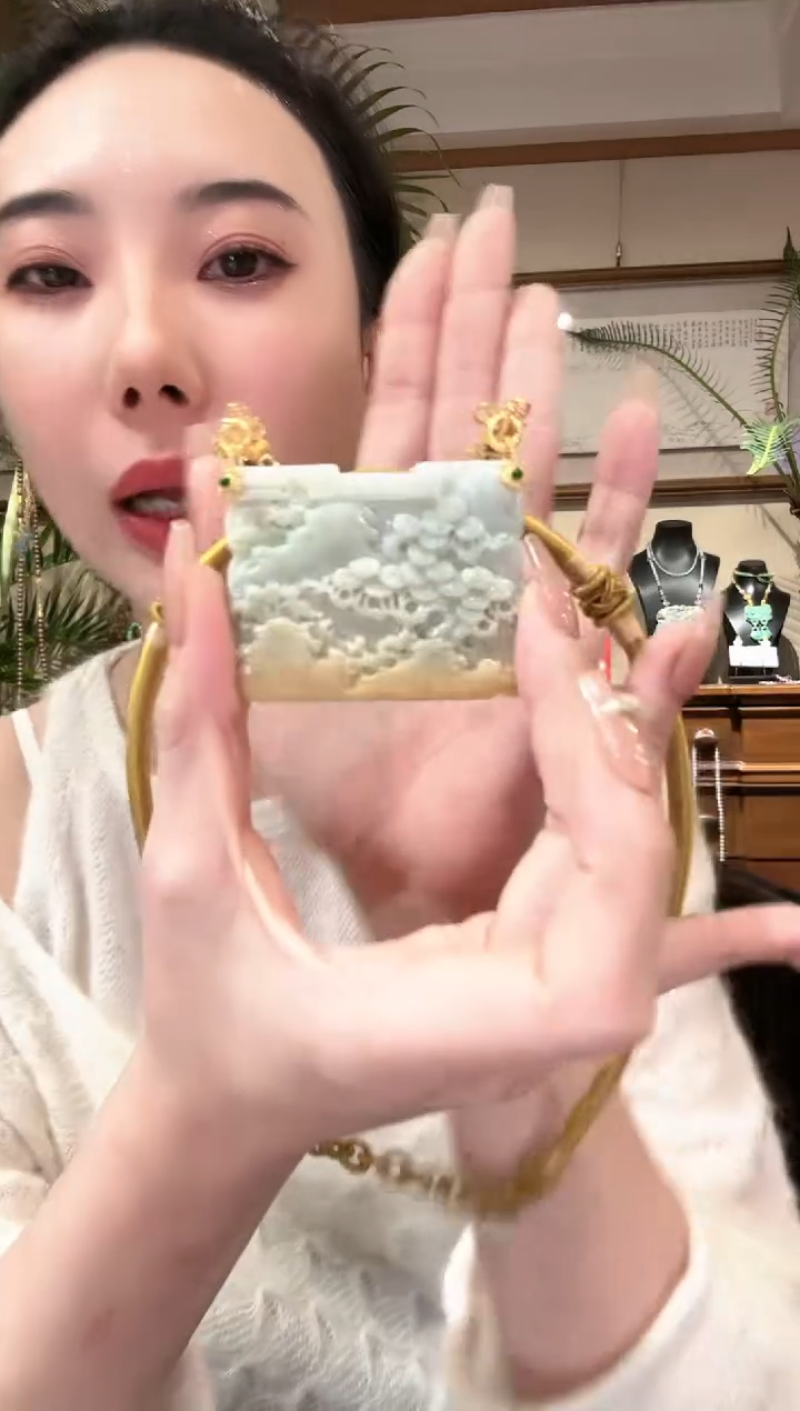 【闪购商品】翡翠颈饰未镶嵌国风