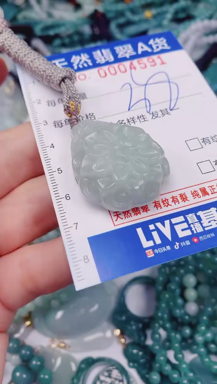 颈饰未镶嵌翡翠00004591
