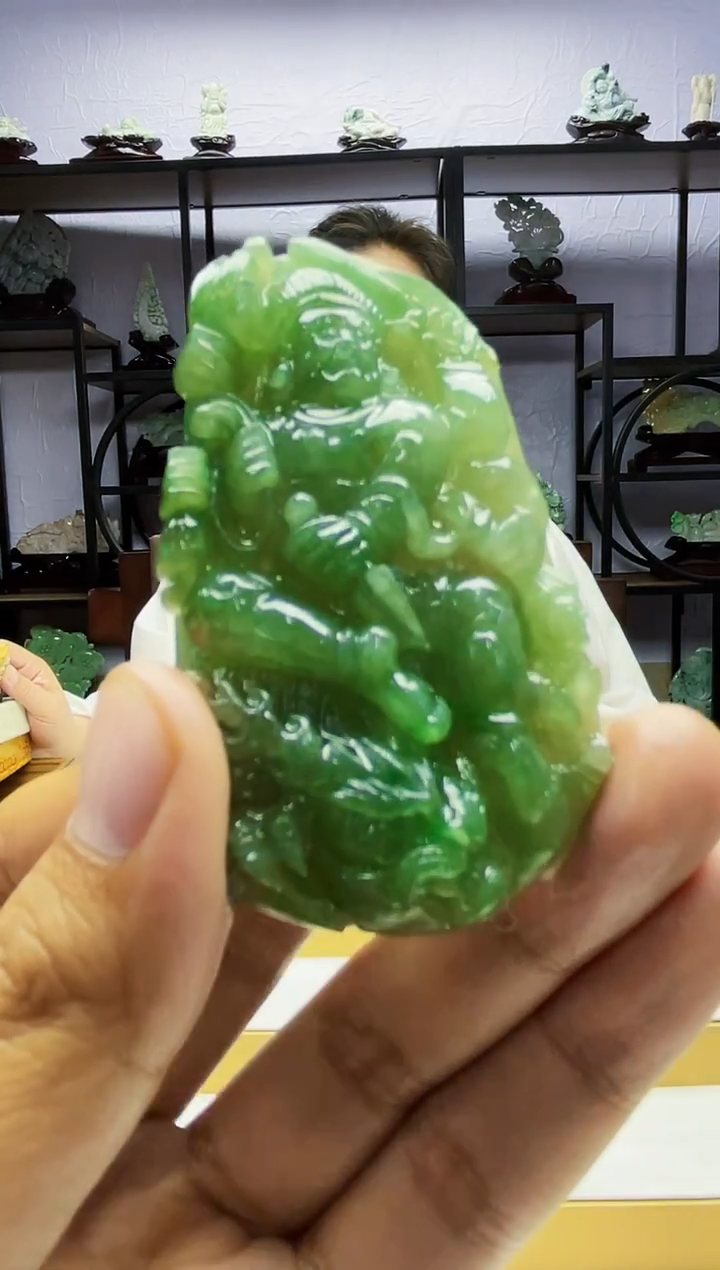 【闪购商品】定制翡翠未镶嵌毛货01140177