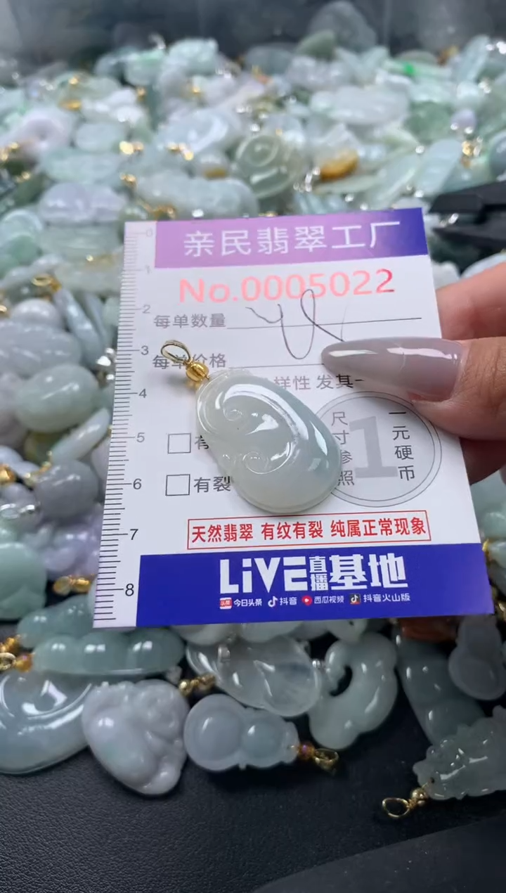 颈饰未镶嵌翡翠5022
