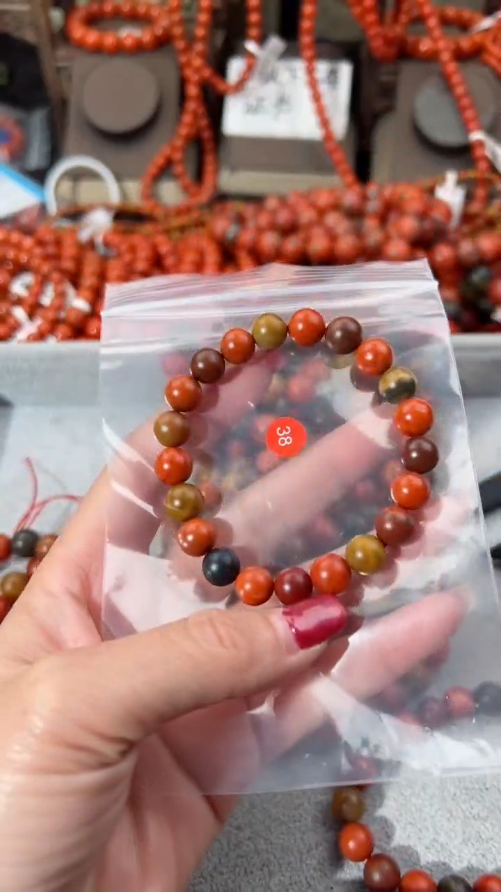 【闪购商品】南红玛瑙手串未镶嵌9