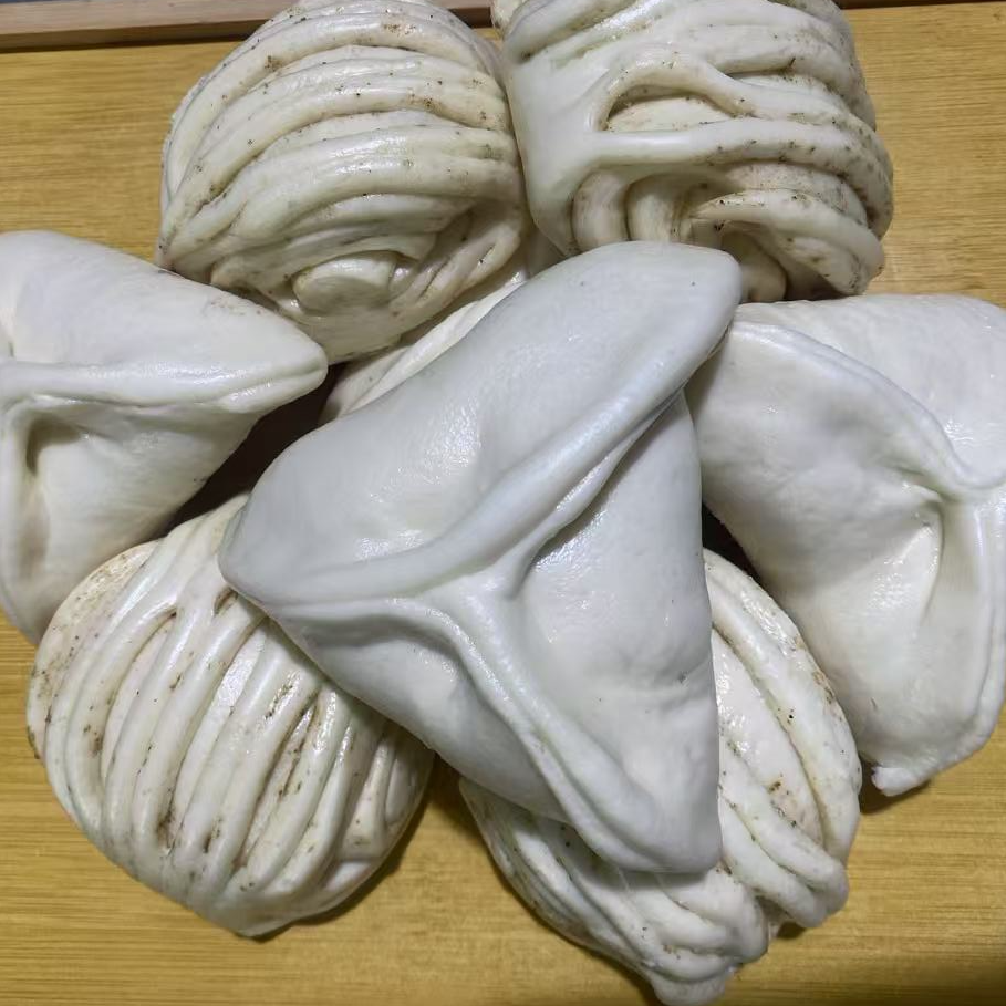 【次日达】老式红糖芝麻三角包(5个）+椒盐花卷（4个）组合