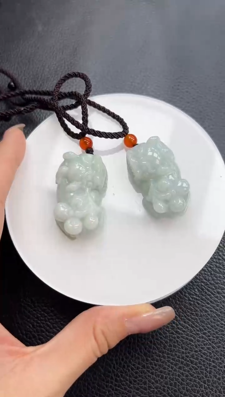 【闪购商品】翡翠颈饰未镶嵌K497-765貔貅多样性发一