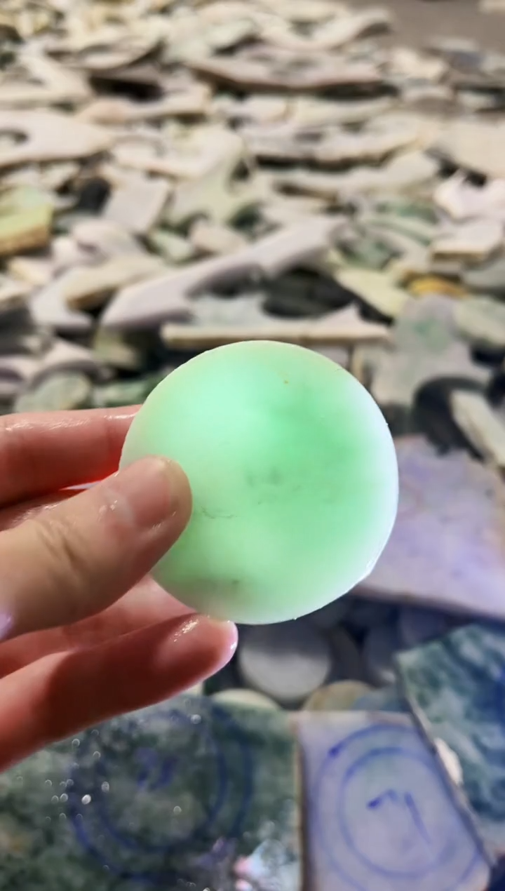 【闪购商品】翡翠颈饰未镶嵌A货吴平987