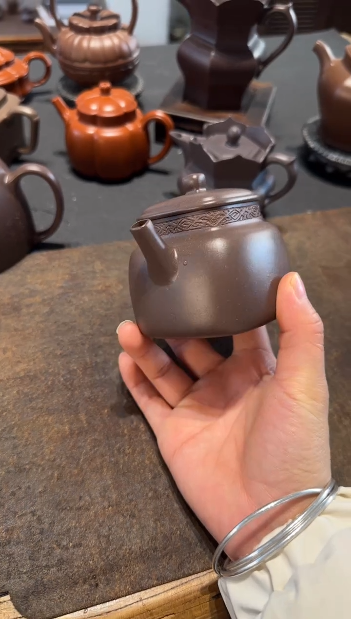 【闪购商品】紫砂茶壶四方言心