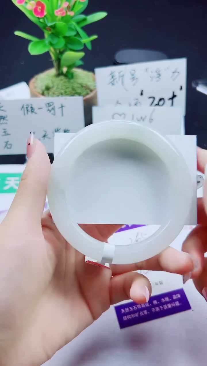 未镶嵌手镯石英质玉265-61/62