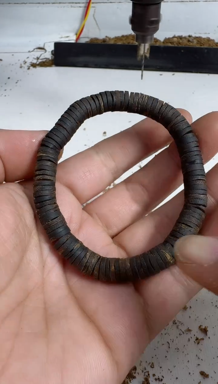 【闪购商品】沉香手串乌身0.8规格单圈沉水药片珠10克