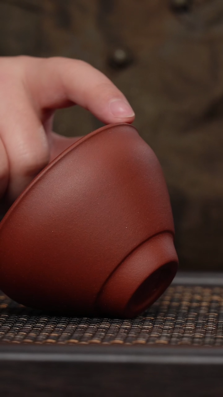 【闪购商品】紫砂茶杯福利紫砂红皮龙小底