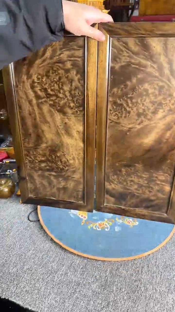 【闪购商品】乌木类成套家具阴沉挂屏  一对 s18