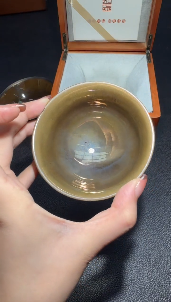 茶盏李振贵柴烧盏130