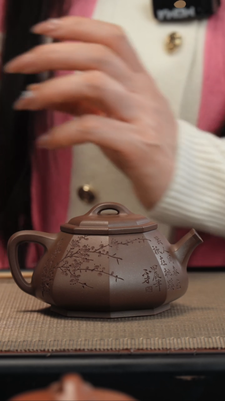 【闪购商品】紫砂茶壶老紫泥静瓢