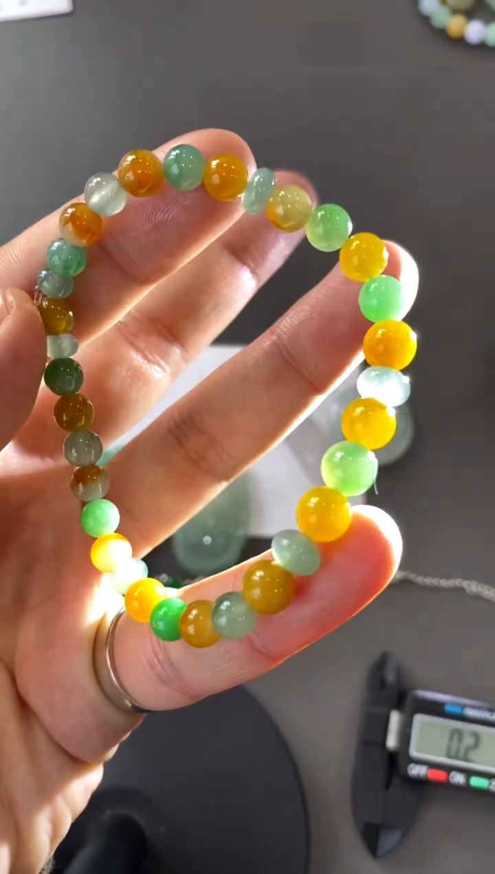 【闪购商品】定制翡翠未镶嵌手串
