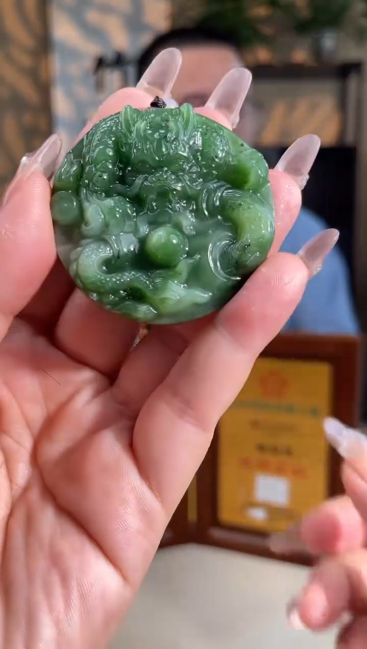 和田玉未镶嵌颈饰多样性拍一发一260006