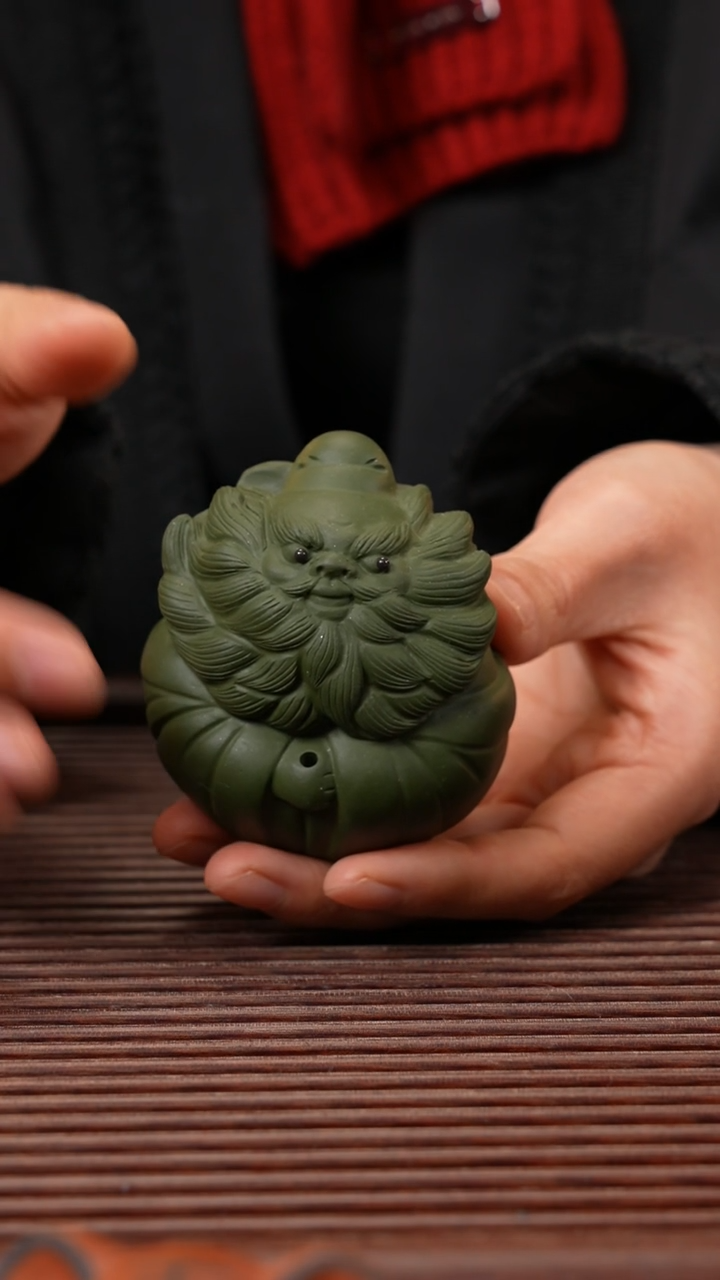 【闪购商品】紫砂茶宠钟馗香叉