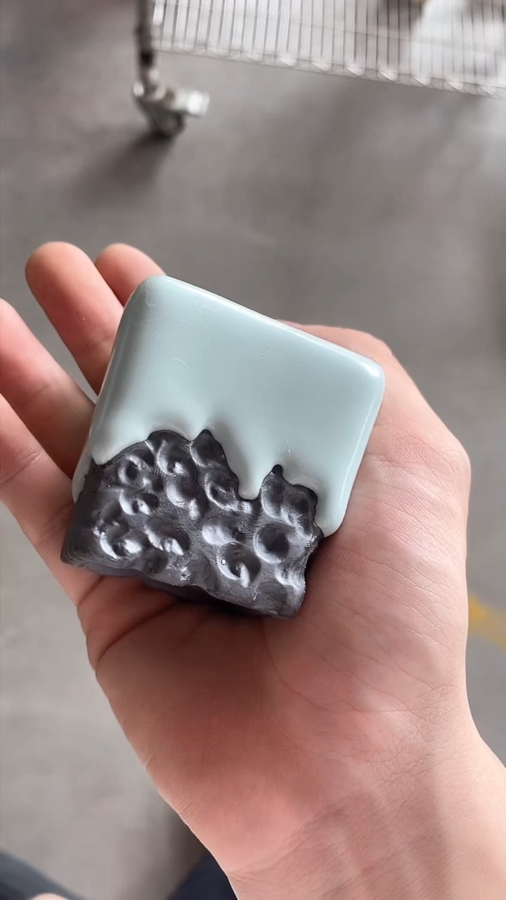 瓷片陶瓷茶器福利28蓝