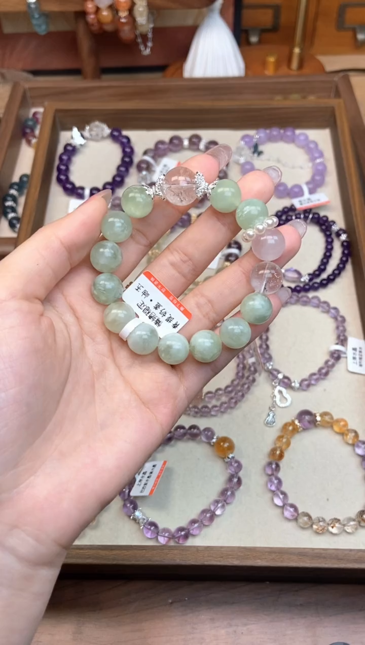 【闪购商品】水晶手链未镶嵌青提