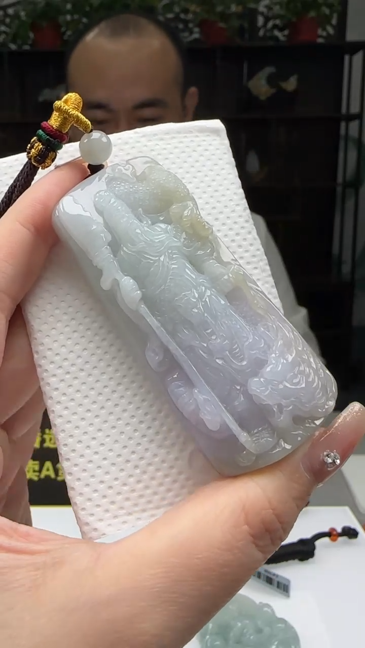 【闪购商品】翡翠颈饰未镶嵌天然翡翠A货吊坠