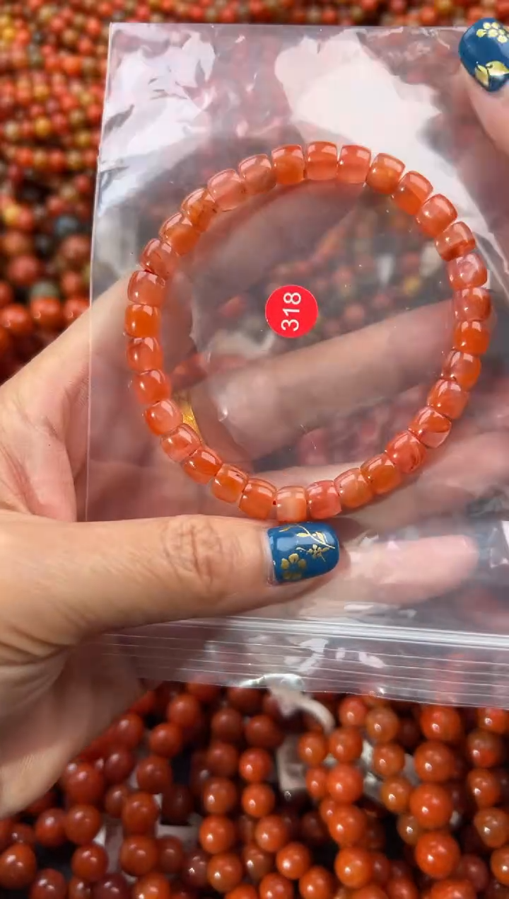 未镶嵌手串南红玛瑙7