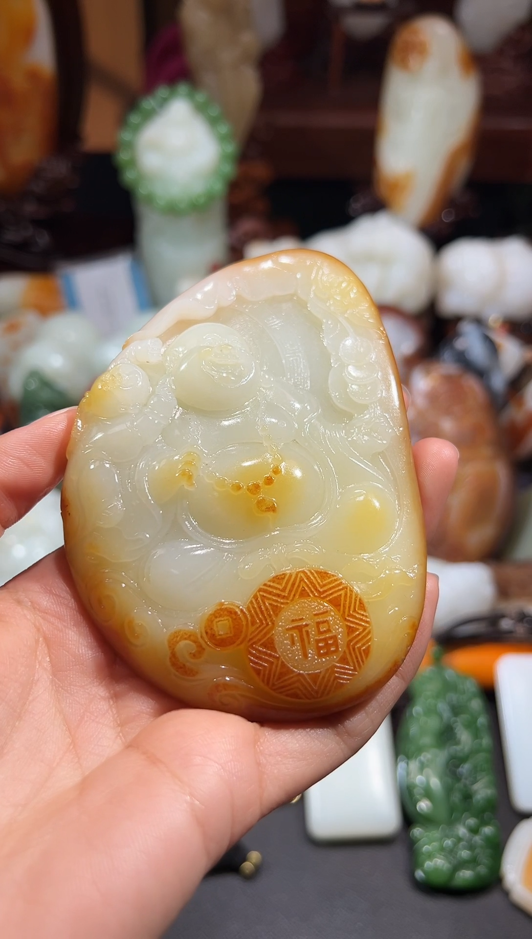 未镶嵌和田玉把件精品