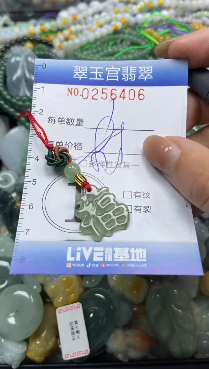 颈饰未镶嵌翡翠闪购C0256406多样性发其一