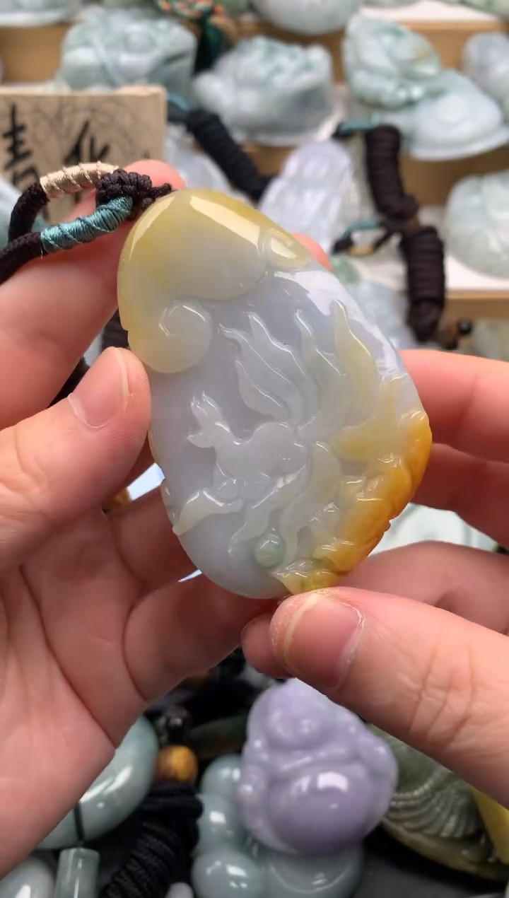 吊坠(不含链)未镶嵌翡翠1