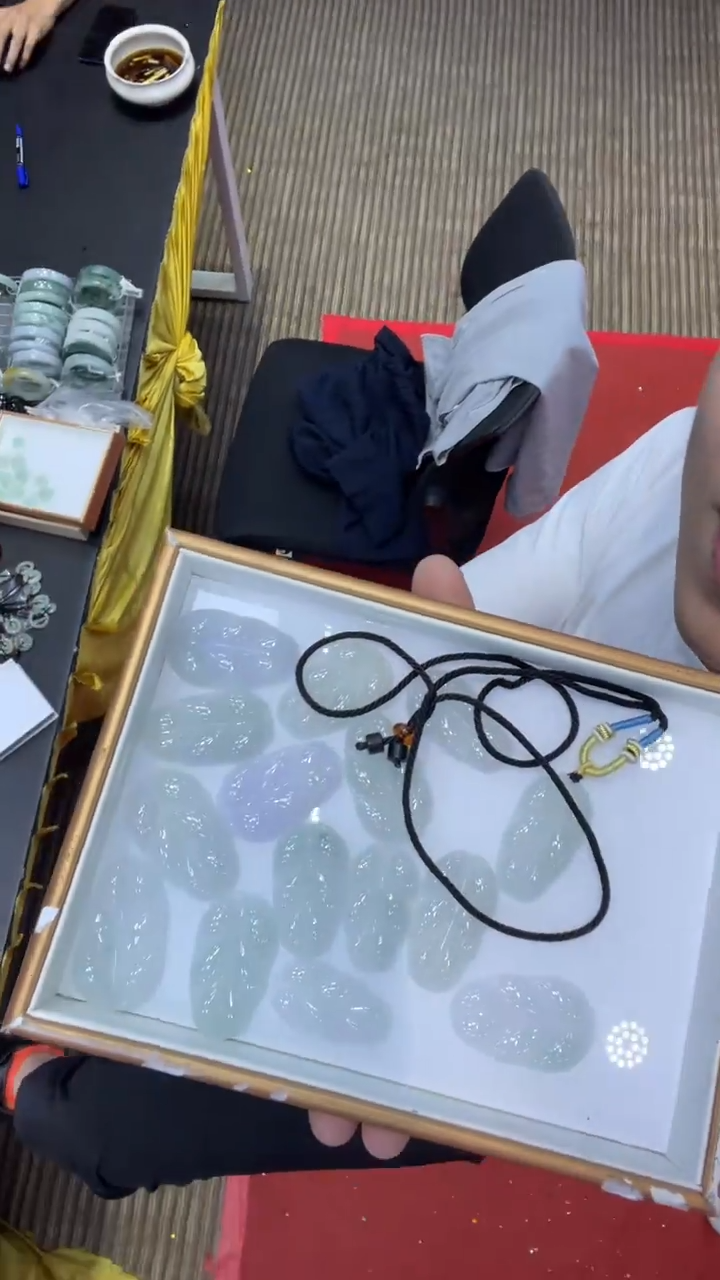 未镶嵌挂件翡翠FL111008/多样性发一件