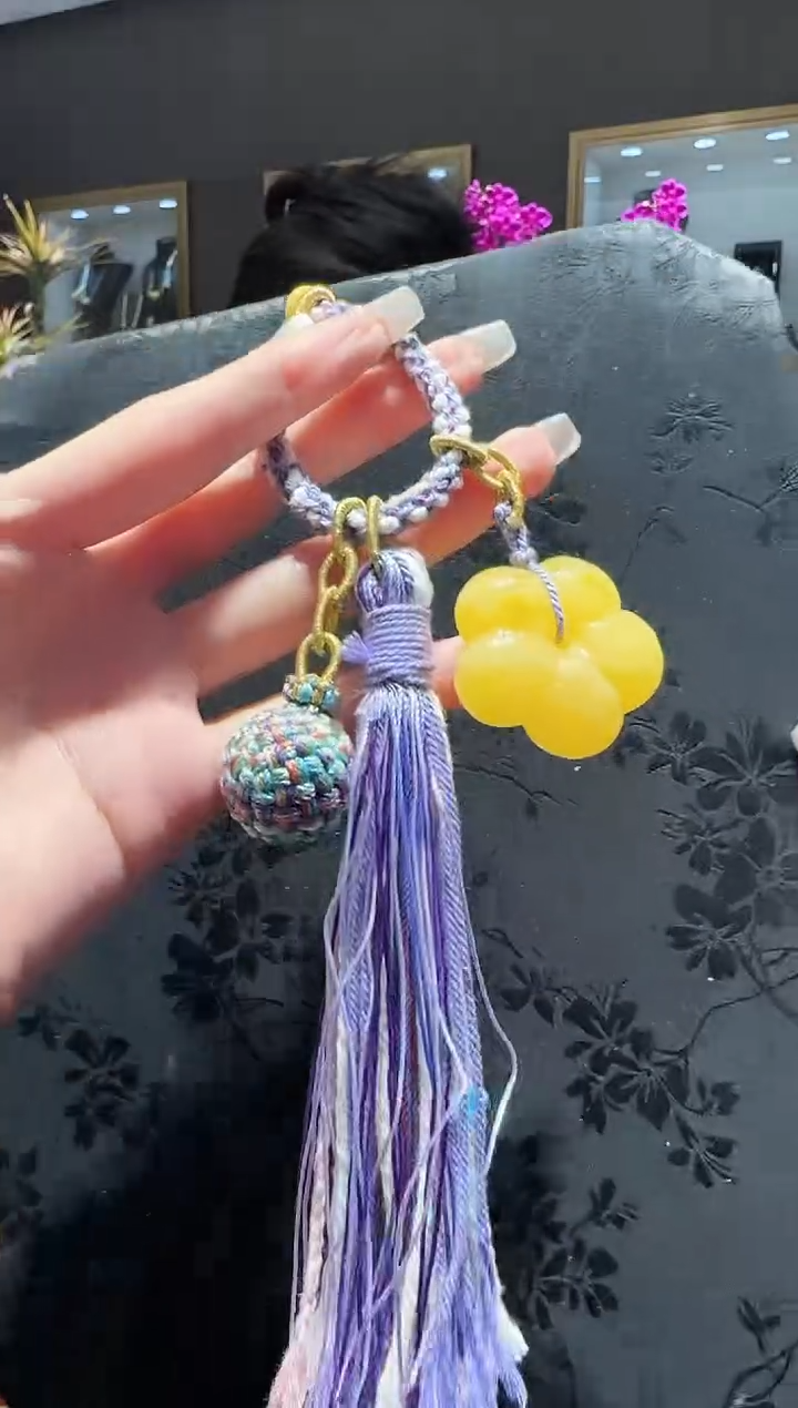 【闪购商品】琥珀裸石未镶嵌蜜蜡花包挂