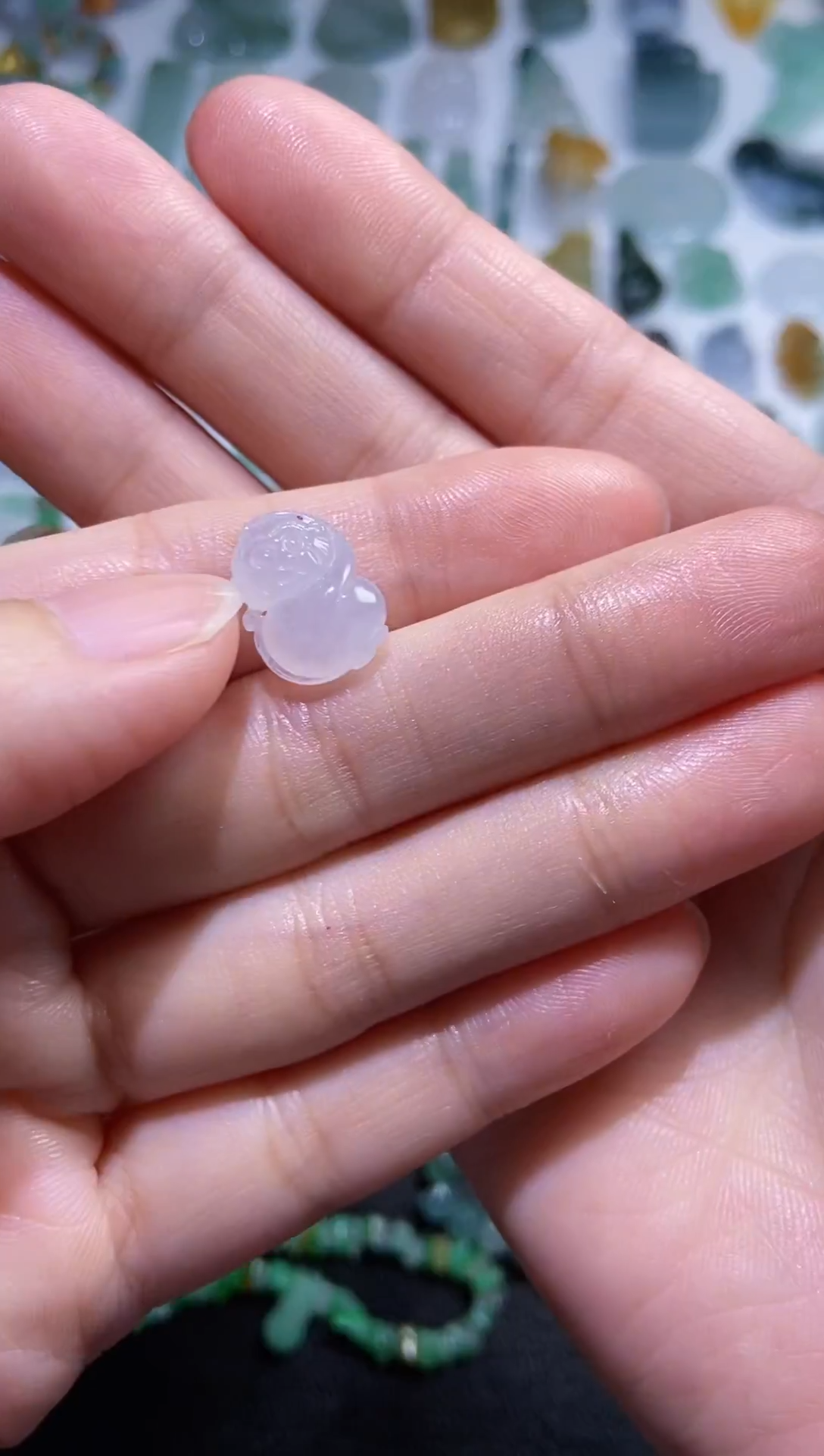 未镶嵌定制翡翠猴子