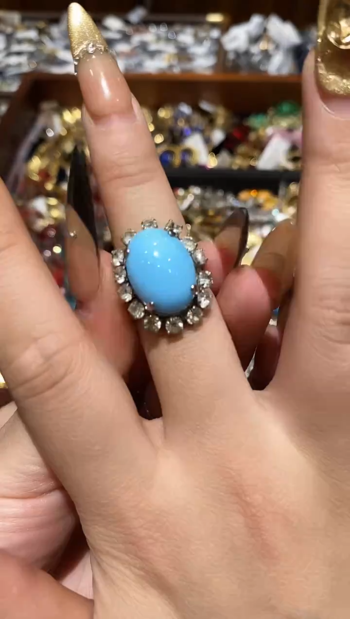 纯铜合金琉璃楚楚珠宝中古甄选不退换