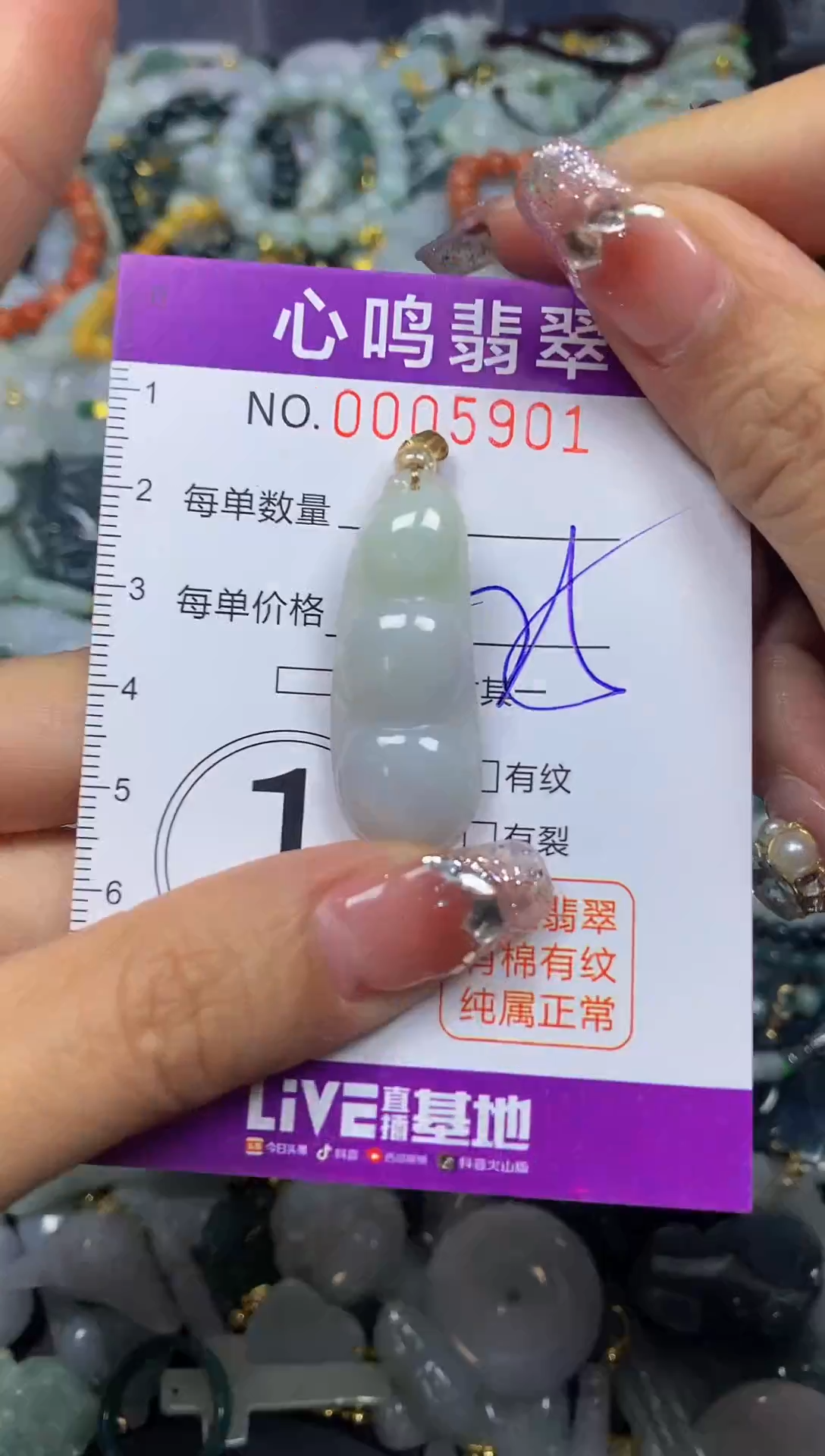 【闪购商品】翡翠颈饰未镶嵌闪购005901