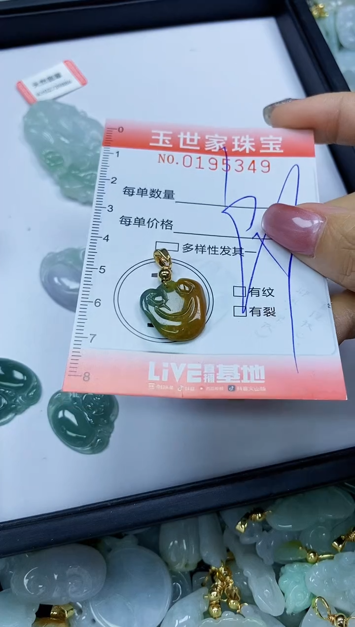 【闪购商品】翡翠颈饰未镶嵌闪购0195349