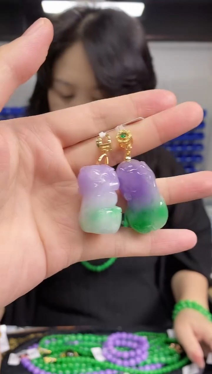 翡翠未镶嵌吊坠(不含链)闪购链接 多样性发其一颜色微差