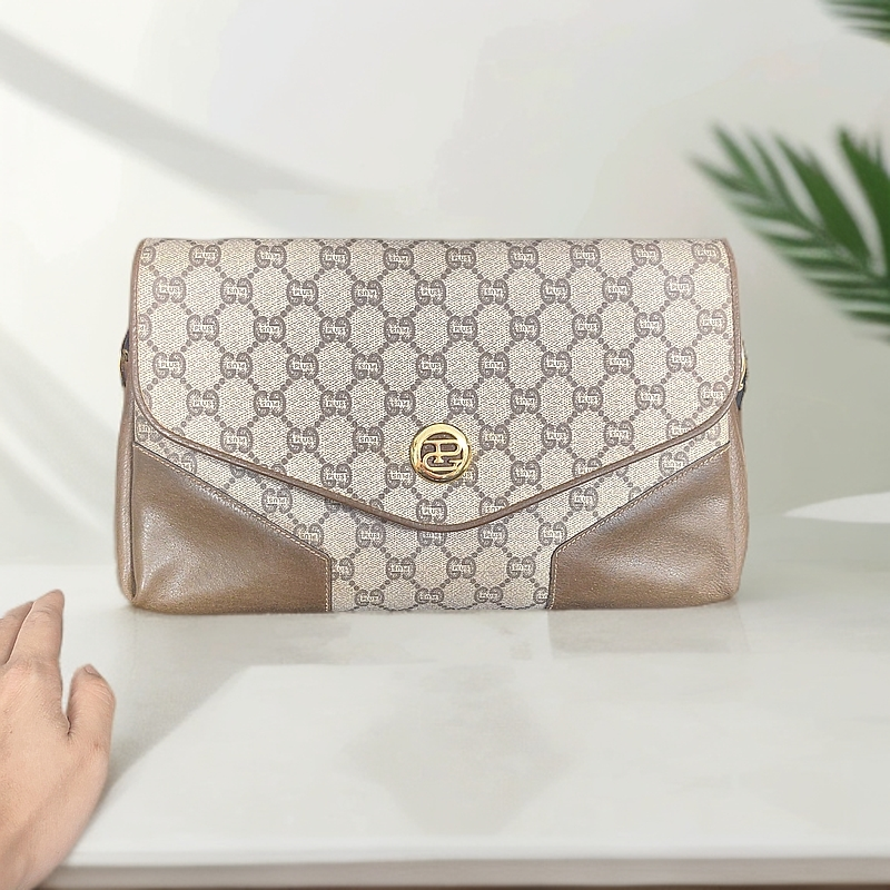 95新 GUCCI/古驰 兔兔奢G/古驰手拿包/16018