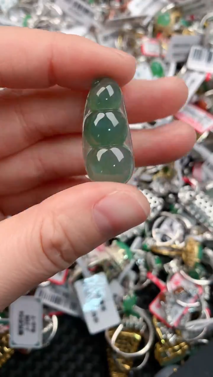 未镶嵌戒指翡翠444---2