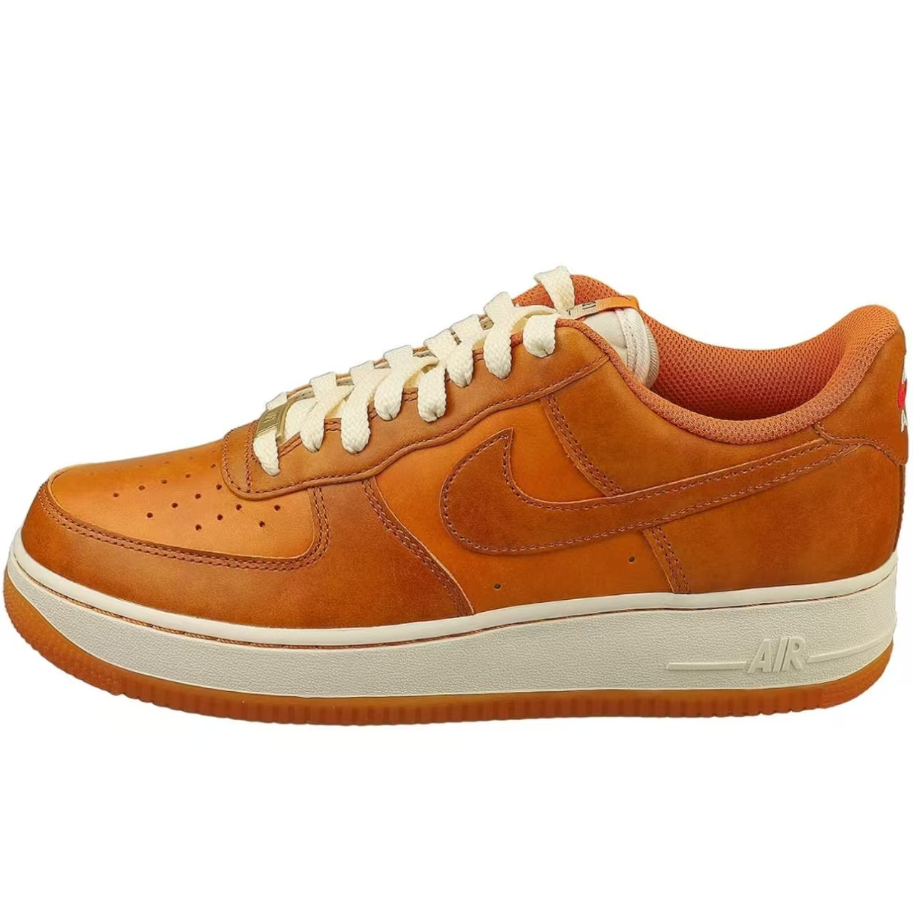 NIKE/耐克Air Force 1 Low 舒适百搭 防滑耐磨低帮板鞋男款棕色