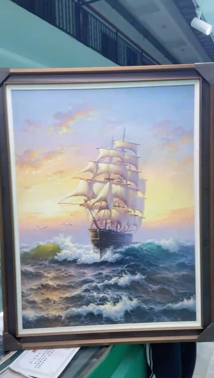 【闪购商品】油画梁一旻老师油画作品57