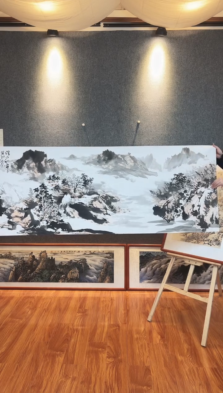 【闪购商品】国画李维忠老师小六尺山水画