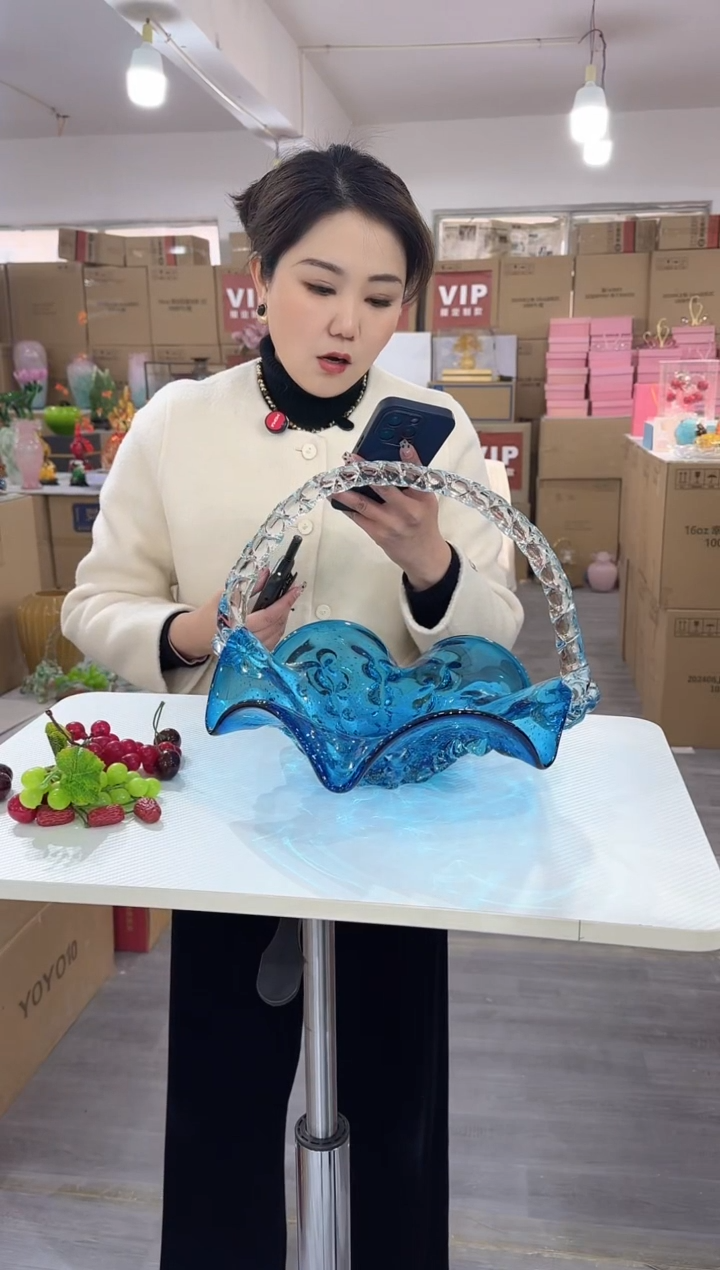 【闪购商品】琉璃泰新花器R-15晚