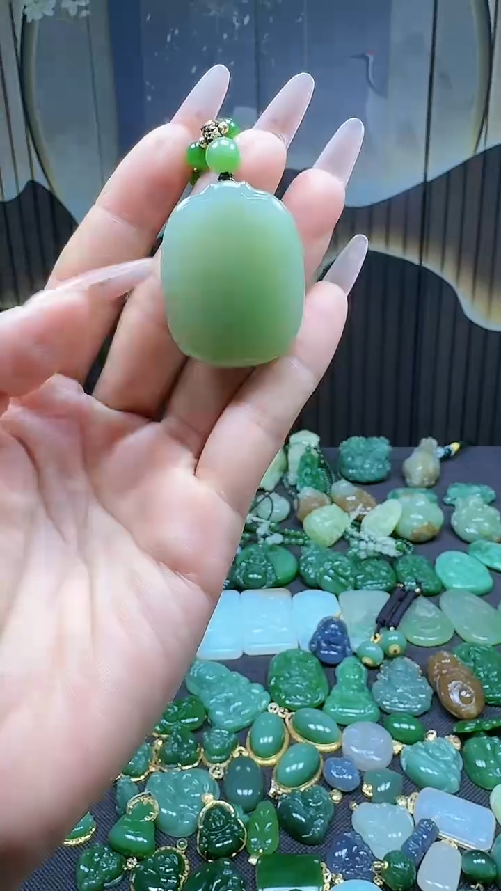 【闪购商品】和田玉挂件未镶嵌1