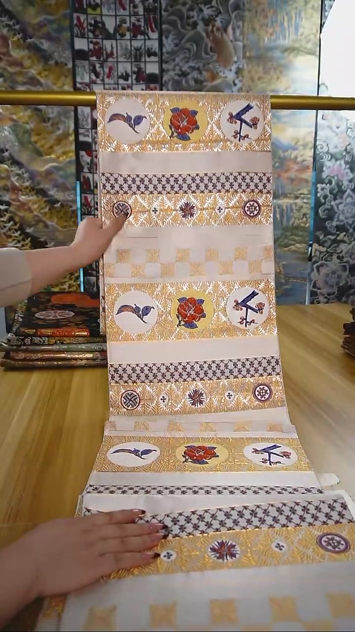 【闪购商品】织绣织锦110六通小花