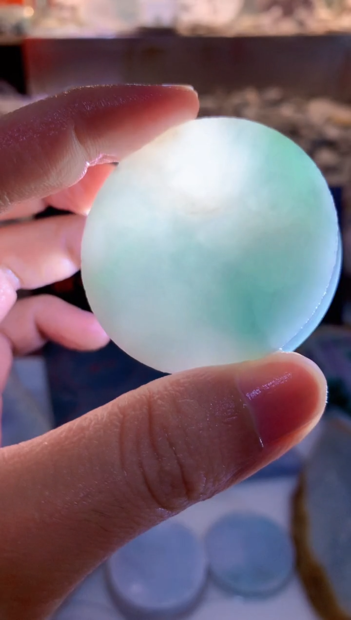 翡翠未镶嵌颈饰0朗0翡翠珠宝45随机发